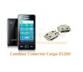 Cambiar Conector Carga Ssamsung Star 2 S5260 - Imagen 1