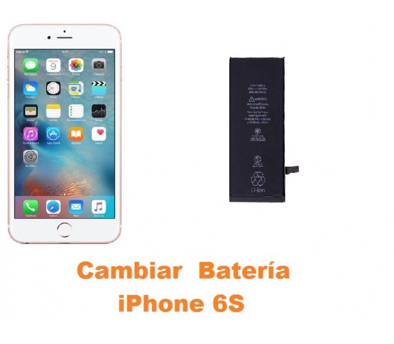 Cambiar Bateria Iphone 6S Online Reparación de Móvil Madrid