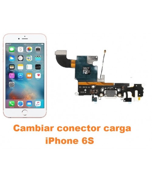 Cambiar conector carga iPhone 6s