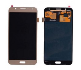 Pantalla completa tactil y lcd display para Samsung Galaxy J7 J700 dorada