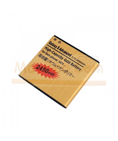 Bateria Gold de 2450mAh para Samsung Galaxy S Advance i9070 - Imagen 1