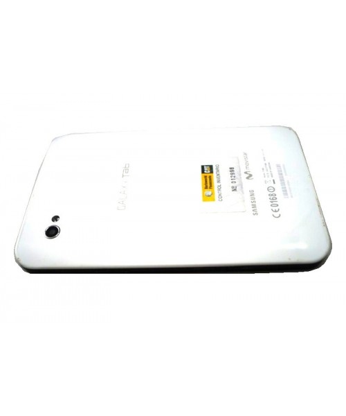 Tapa trasera para Samsung Tab P1000 blanca