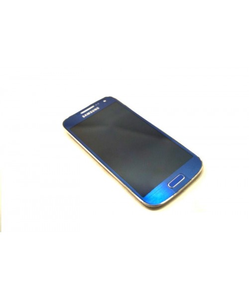 Pantalla Completa Azul Con Marco para Samsung S4 Mini i9195