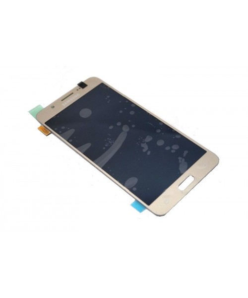 Pantalla completa tactil y lcd Samsung Galaxy J5 2016 J510 dorada