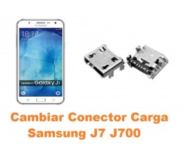 Cambiar conector carga Samsung Galaxy J7 J700