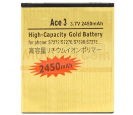 Bateria Gold de 2450mAh para Samsung Galaxy Ace 3 s7270 s7275 s7275r - Imagen 1