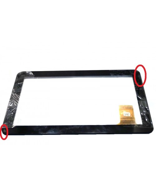 Pantalla tactil y marco con tara para Woxter Tablet PC QX 100 negra