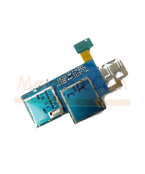 Flex Lector Tarjeta Sim y Micro SD para Samsung Galaxy Express i8730 - Imagen 1