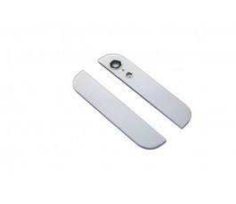 Carcasa embellecedor superior e inferior blanco para iPhone 5