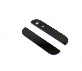 Carcasa embellecedor superior e inferior negro para iPhone 5