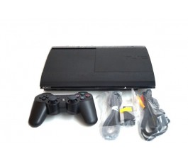 Consola Play Station 3 Super Slim 12GB usada negra