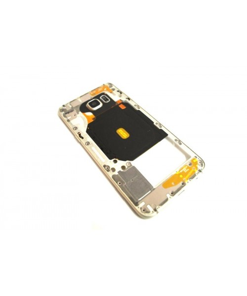 Carcasa intermedia para Samsung Galaxy S6 Edge Plus G928 dorado