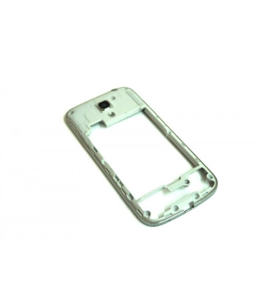 Carcasa intermedia para Samsung Galaxy S4 Mini I9190 I9195 gris