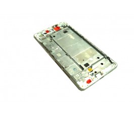 Carcasa intermedia para Huawei Ascend P8 Lite blanca de desmontaje