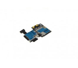 Modulo lector sim y micro sd para Samsung Galaxy S4 I9505 libre de desmontaje