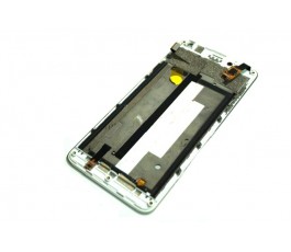 Pantalla completa lcd tactil y marco para Bq Aquaris 5.7 blanca de desmontaje