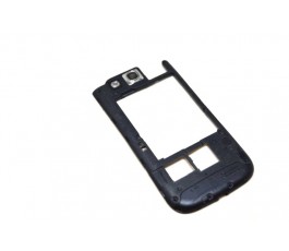 Carcasa intermedia para Samsung Galaxy S3 I9300 negra de desmontaje