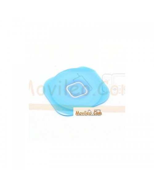 Botón de menú home azul clarito para iphone 5 - Imagen 1