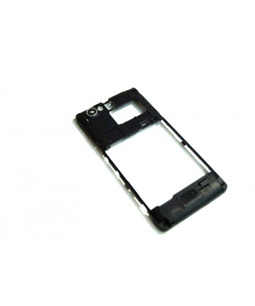 Carcasa intermedia Sony Xperia M C1904 C905 negra de desmontaje