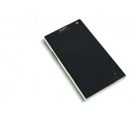 Pantalla completa lcd tactil y marco Sony Xperia S Lt26i blanca original