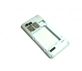 Carcasa intermedia para Bq Aquaris 4.5 blanca original