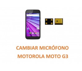 Cambiar Micrófono Motorola Moto G3