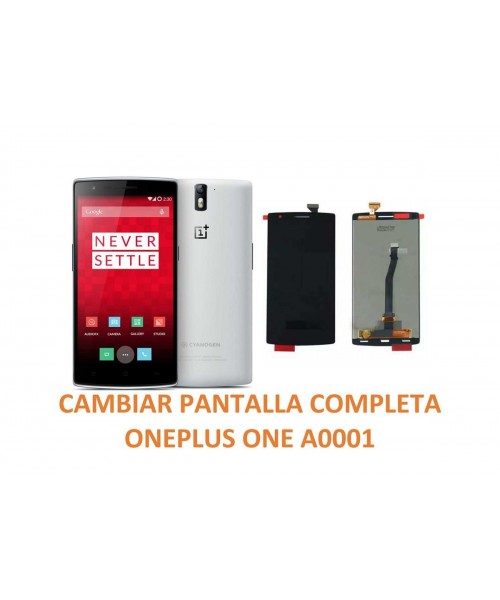 Cambiar Pantalla Completa Oneplus one A0001