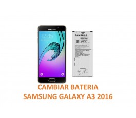 Cambiar Batería Samsung Galaxy A3 2016