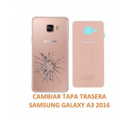 Cambiar Tapa Trasera Samsung A3 2016