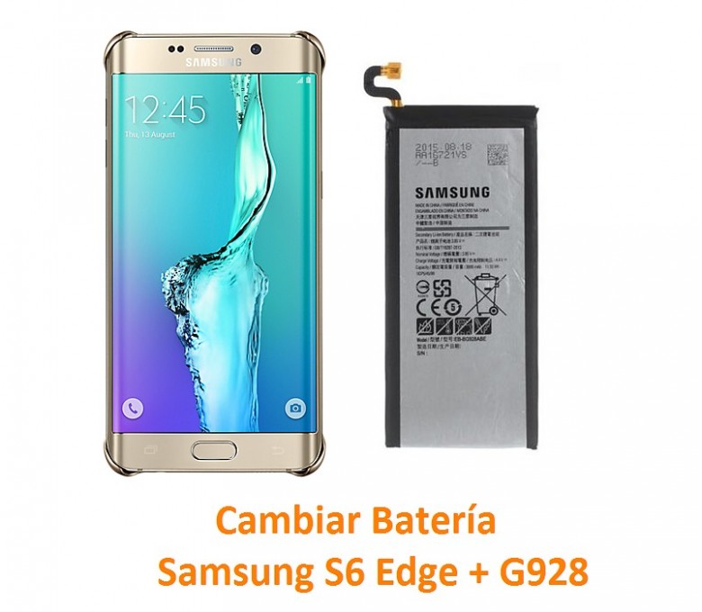 Cubeta Especificado Esquiar Cambiar Batería Samsung Galaxy S6 Edge + G928 ¡Mejore Precio!