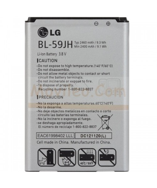 Bateria BL-59JH para LG L7-II P710 F6 D505 F3 P659 - Imagen 1