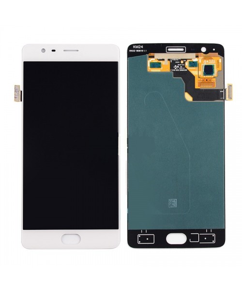 Pantalla completa táctil y lcd para Oneplus 3 A3000 Blanca