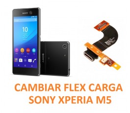Cambiar Flex Carga Sony Xperia M5 E5603, E5606