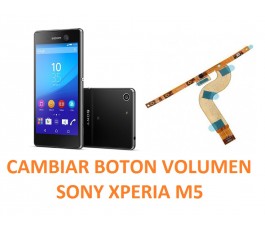 Cambiar Flex Botónes Volumen Sony Xperia M5 E5603, E5606