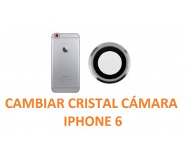 Cambiar cristal cámara trasera IPhone 6