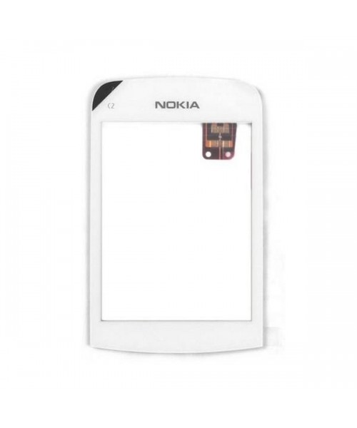 Pantalla táctil Nokia C2 C2-02 C2-03 Blanco