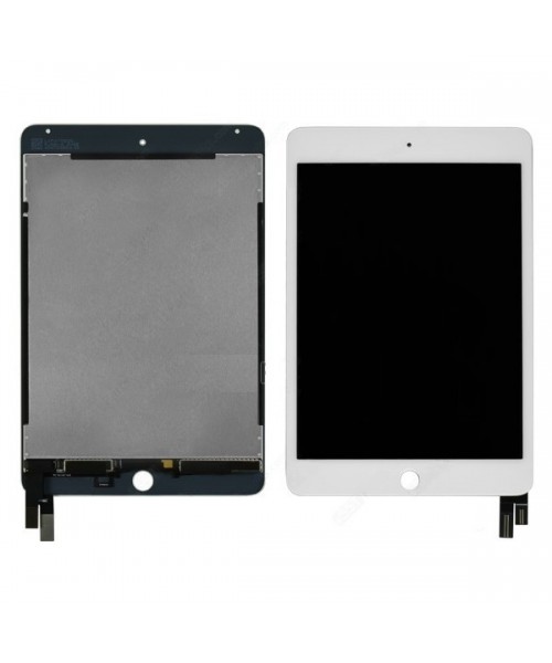 Pantalla completa táctil lcd display para iPad Mini 4 blanco