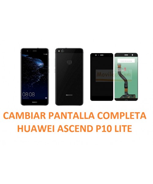 Cambiar pantalla completa Huawei Ascend P10 Lite