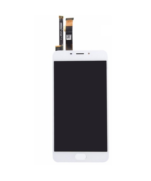 Pantalla completa táctil y lcd Meizu M3E blanca