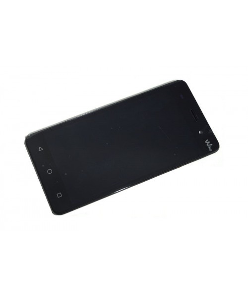 Pantalla completa LCD Display táctil y marco para Wiko Lenny 3 Negro