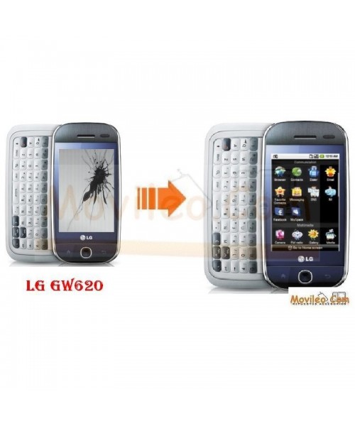 CAMBIAR PANTALLA LCD LG GW620 - Imagen 1