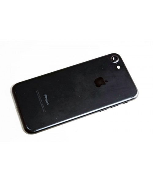 Carcasa trasera para Iphone 7 4,7 pulgadas negro mate Original