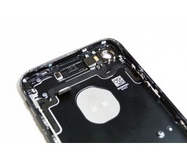 Carcasa trasera para Iphone 7 4,7 pulgadas negro mate Original