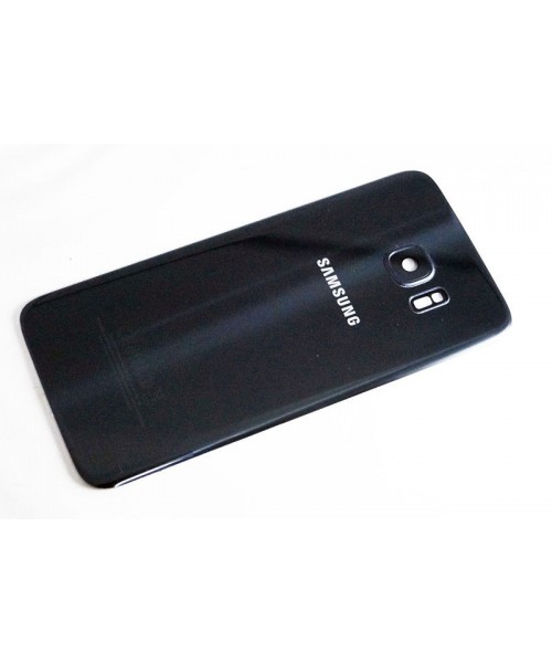 Tapa trasera para Samsung Galaxy S7 Edge G935F Negro Original