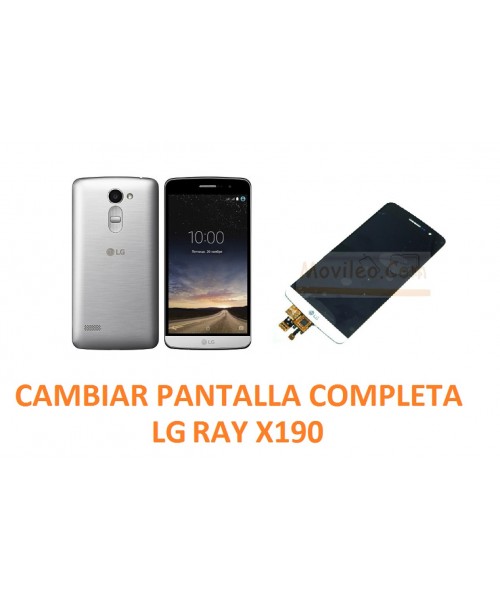 Cambiar Pantalla Completa LG Ray X190