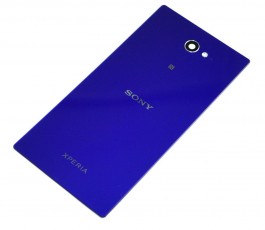 Tapa trasera con NFC para Sony Xperia M2 morada original