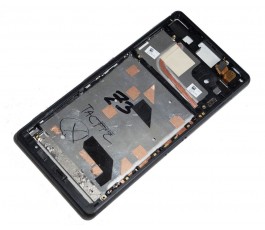 Marco pantalla lcd display para Sony Xperia Z3 D6603 D6643 D6653 negro original