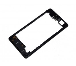 Marco intermedio para Sony Xperia Z1 Compact negro original
