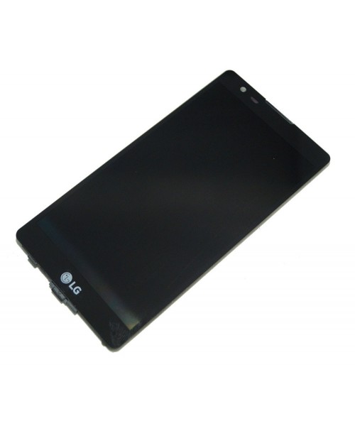 Pantalla completa táctil lcd display y marco para Lg X Power K220 negro