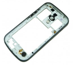 Marco intermedio para Samsung Galaxy Trend Plus S7580 gris original